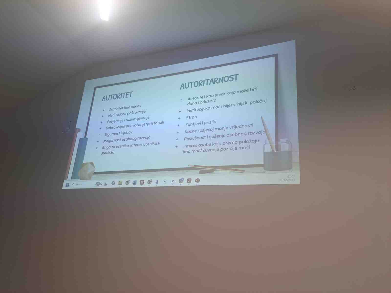 Održana stručna edukacija „Autoritet nastavnika i disciplina u razredu“